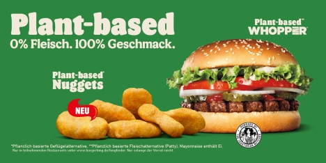 Burger King brät fleischlose Nuggets -